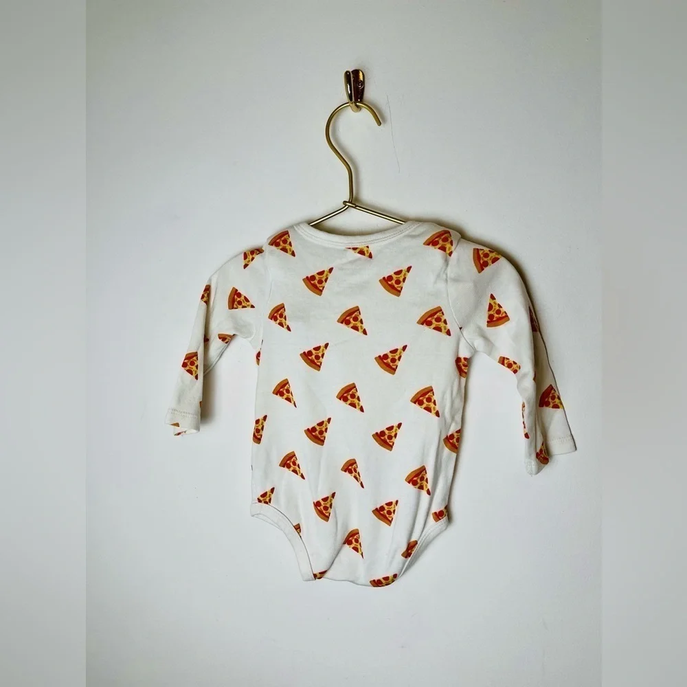 Monica and Andy Pizza Onesie 6-9 months